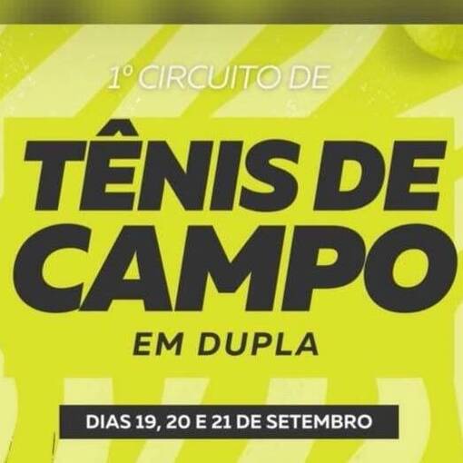 Event cover 1 Circuito de Tnis de Campo em Dupla - Ponta Grossa - 20/09/2025