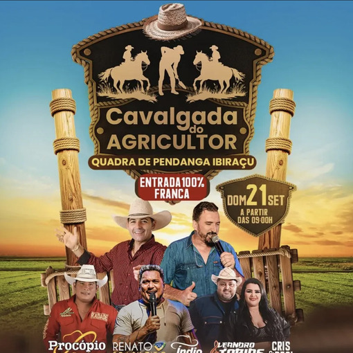 Copertura dell'evento Cavalgada do agricultor 
