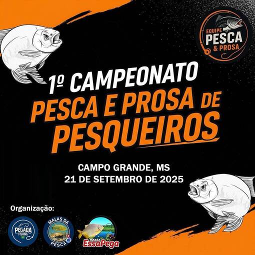 Event cover 1� CAMPEONATO - PESCA E PROSA DE PESQUEIROS