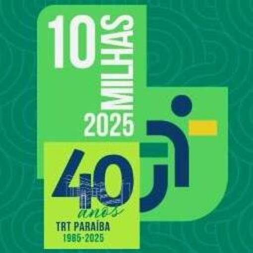 Event cover 10 MILHAS TRT13 - COMBATE AO TRABALHO INFANTIL - 2025