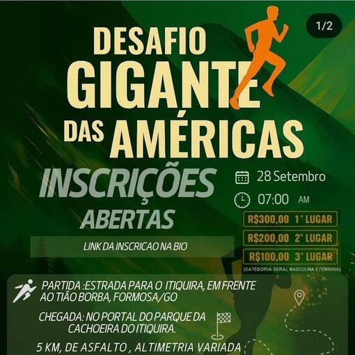 Event cover DESAFIO GIGANTE DAS AMRICAS