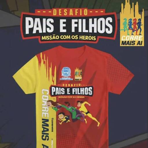 Event cover Corrida pais e filhos - misso heris