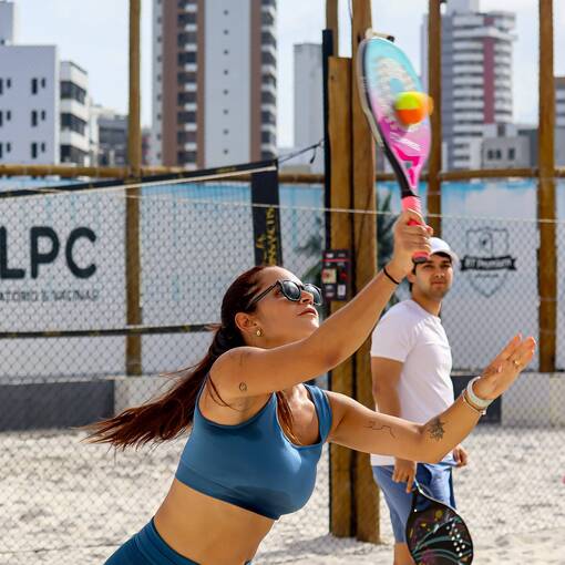 Portada del evento Treino Beach Tennis - Arena Barra - Tera - Feira