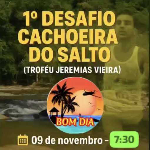 Couverture de l'vnement 1 Desafio Cachoeira do Salto