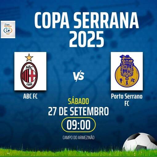 Event cover Copa serrana. Abc FC x porto serrano