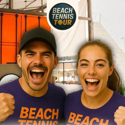 Capa do evento beach tennis tour etapa The Sand Arena