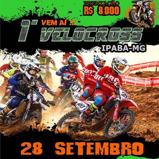 Couverture de l'vnement 1 Velocross Ipaba