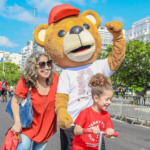 Capa do evento Entrega de kit Terry Fox Run 2025