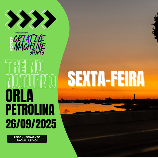 Event cover TREINO NOTURNO ORLA - SEXTA-FEIRA