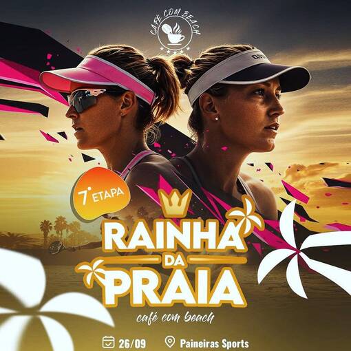Event cover Caf com Beach 7 edio (Rainha da Praia)