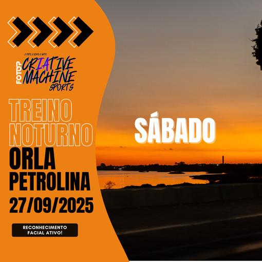 Event cover TREINO ORLA NOTURNO - SBADO