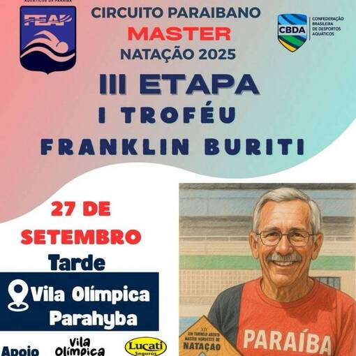 Event cover CIRCUITO PARAIBANO MASTER DE NATAO - 3 ETAPA 2025