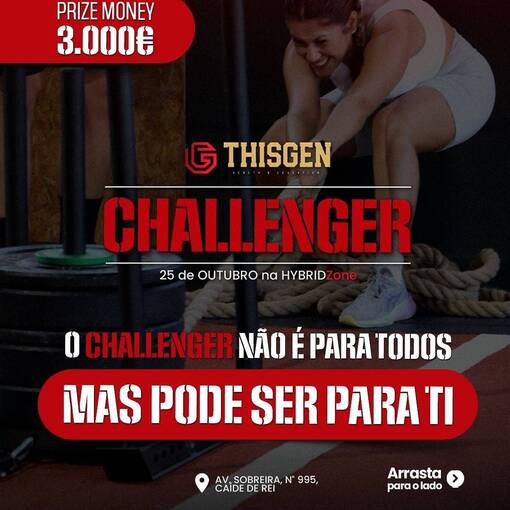 Capa do evento Challenger - HybridZone Thisgen