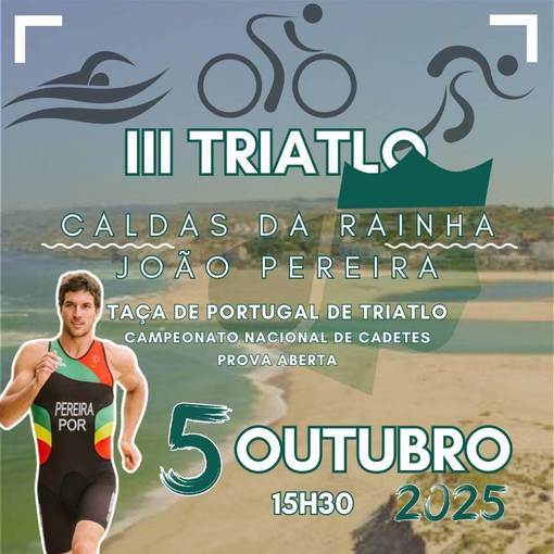 Capa do evento III Triatlo das Caldas da Rainha - Taa de Portugal