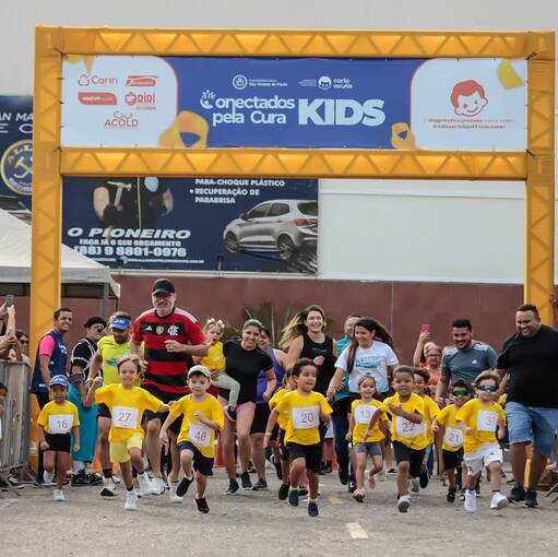 Event cover FOTOS CORTESIA FOTOP - CORRIDA CONECTADOS PELA CURA KIDS DO HMSVP - CARIRI SHOPPING