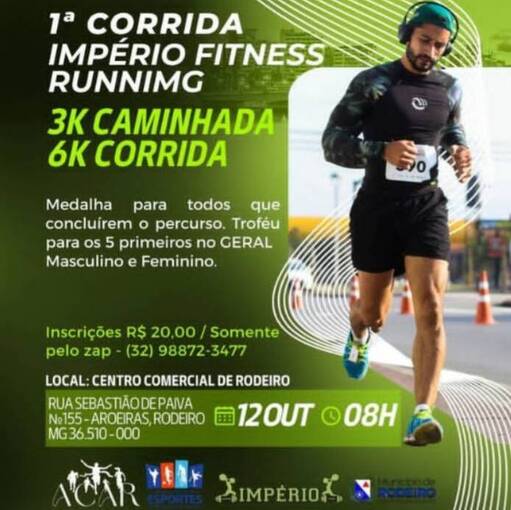 Couverture de l'vnement 1 Corrida Imprio Fitness Running