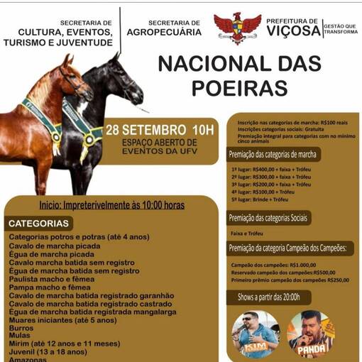 Event cover Nacional Das Poeiras 