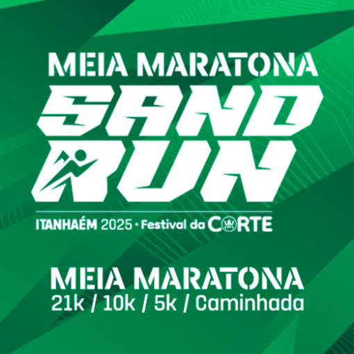 Portada del evento MEIA MARATONA SAND RUN - ITANHAM