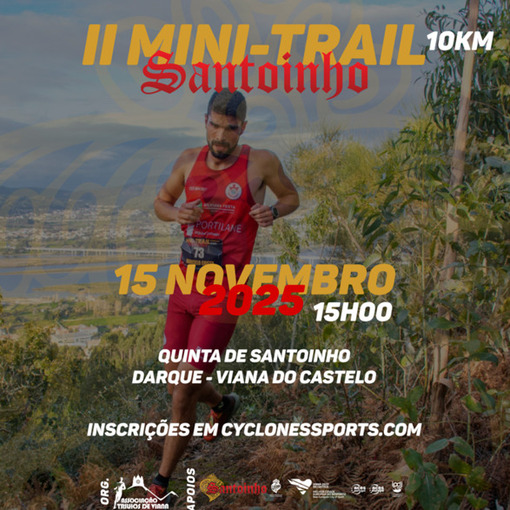 Capa do evento II Mini-Trail Santoinha 2025