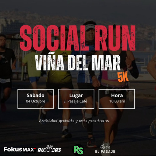 Event cover Social Run Via del Mar