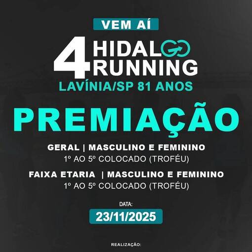Portada del evento 4 Hidalgo Running