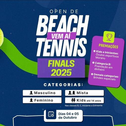 Capa do evento Open de Beach Tennis
