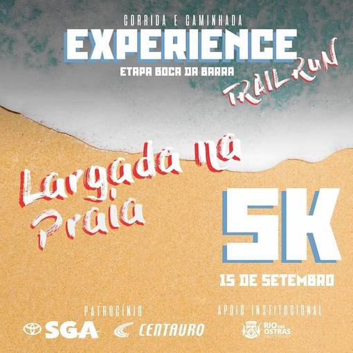 Event cover EXPERIENCE TRAIL RUN - ETAPA BOCA DA BARRA (Rio das Ostras)