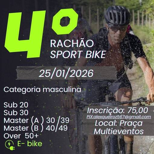Capa do evento 4� Rach�o Sport Bike