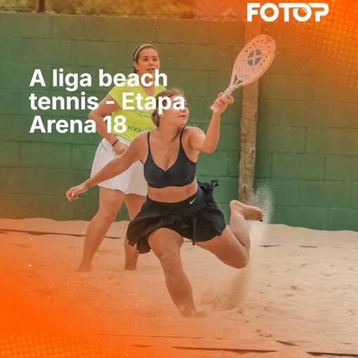 Event cover A liga beach tennis - Etapa Arena 18