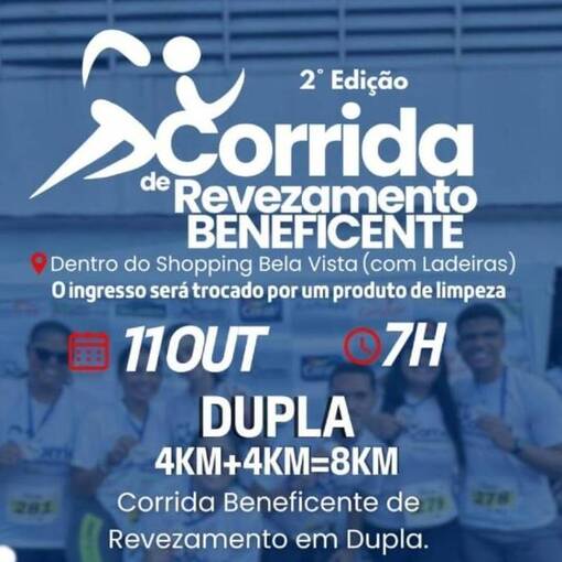 Event cover 2 Corrida de Revezamento Beneficente