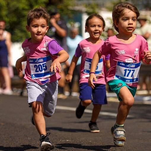 Event cover 6 Outubro Rosa Sunset Run Kids - Franca | 2025