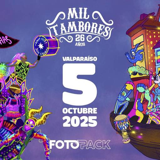 Capa do evento MIL TAMBORES - DOMINGO - 05 DE OCTUBRE 