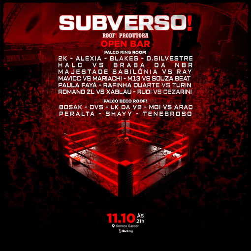 Event cover Subverso - 11/10