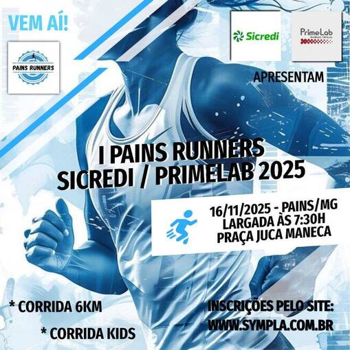 Event cover 1 PAINS RUNNERS SICREDI / PRIMELAB 2025