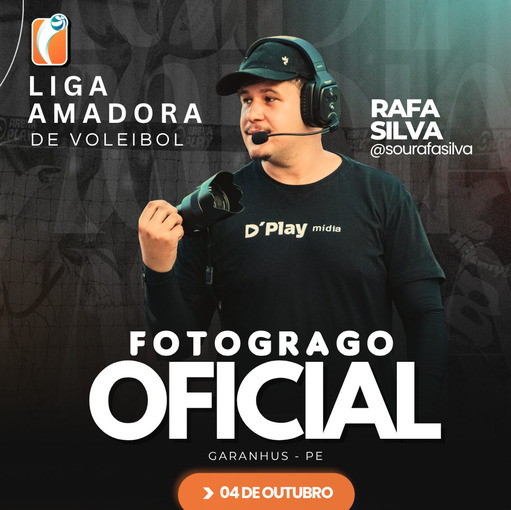 Event cover Liga Amadora - Garanhuns - 04 de Outubro