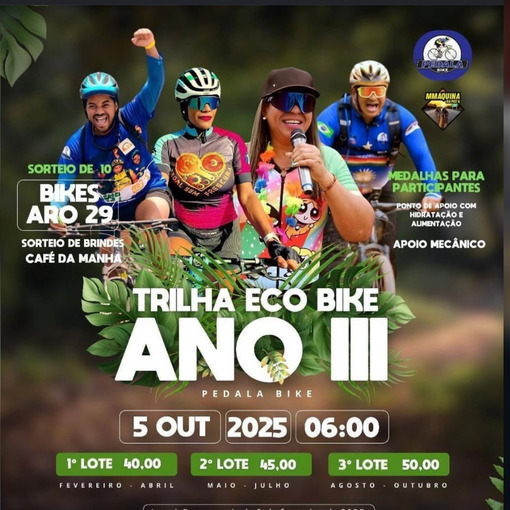 Portada del evento 3Trilha Eco Bike