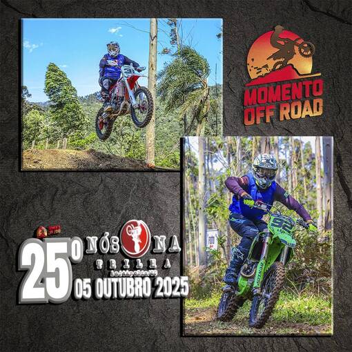 Capa do evento 25 Ns na Trilha