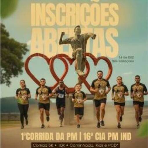 Event cover 1 Corrida da Policia Militar : Trs Coraes