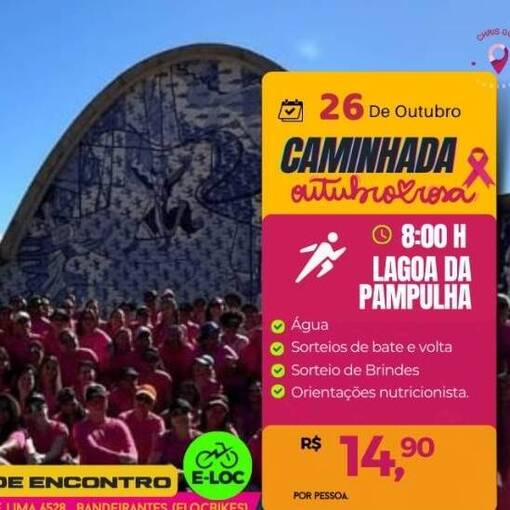 Event cover Caminhada Outubro Rosa
