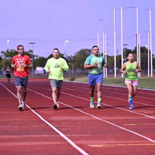 Portada del evento Trino na Pista de Atletismo Manh