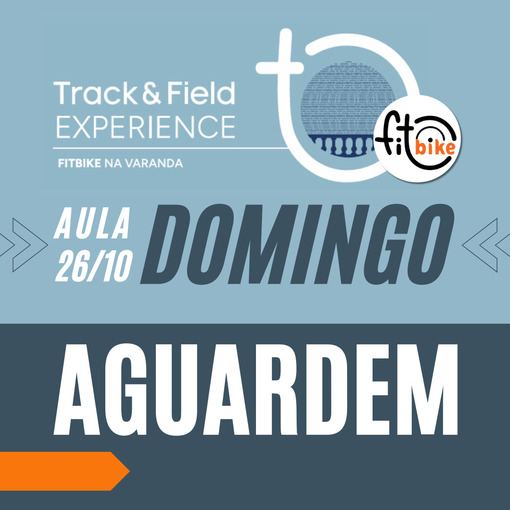 Event cover Track&Field Experience - FitBike Na Varanda DOMINGO