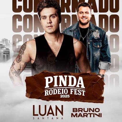PINDA RODEIO FEST - LUAN SANTANA & DJ BRUNO MARTINI - SBADO 18 no Fotop