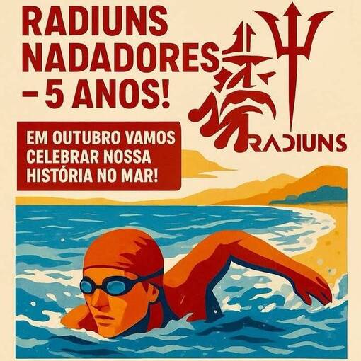 Event cover 5 ANOS DO RADIUNS NADADORES de GUARAPARI