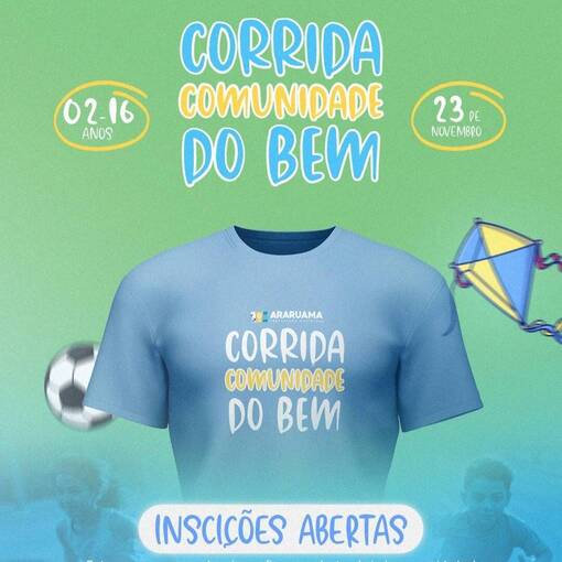 Event cover Corrida Comunidade do Bem 