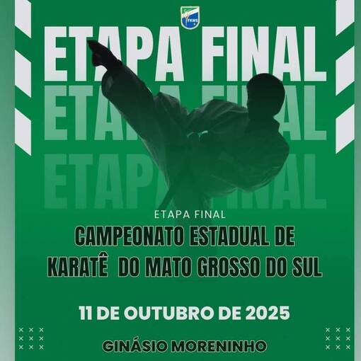 Couverture de l'vnement Campeonato Estadual karat - Etapa Final