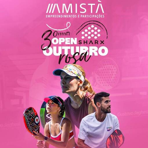 Event cover ARENA SHARX - 3 OPEN OUTUBRO ROSA 
