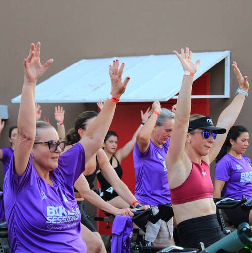 Event cover BIKE SESSIONS - SPINNING IN ROOFTOP