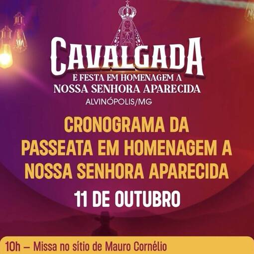 Event cover Passeata em Homenagem a NOSSA SENHORA DE APARECIDA 