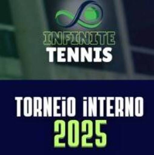 Capa do evento INFINITE TENIS - TORNEIO INTERNO 2025 - 2 LOTE LIBERADO 