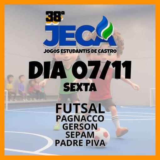 07/11 - JECA 2025 (FUTSAL) no Fotop